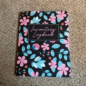 NEW Poshmark Reseller Floral Inventory Logbook